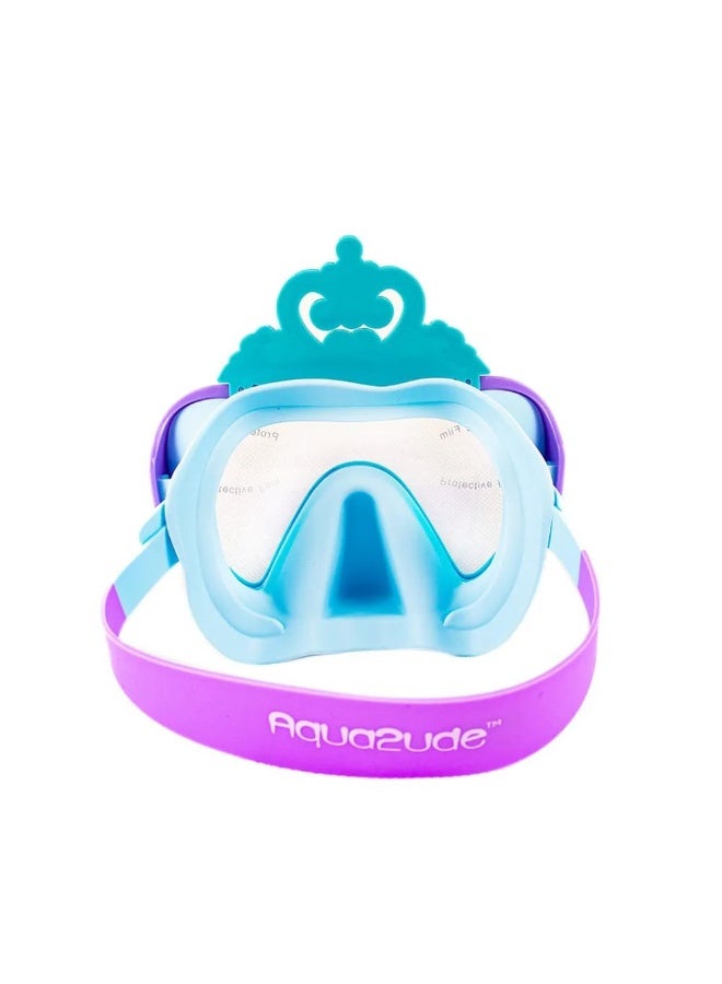 Bling2O قناع السباحة بلينغ2O أكوا2ود أميرة التاج (أزرق) - Image 3