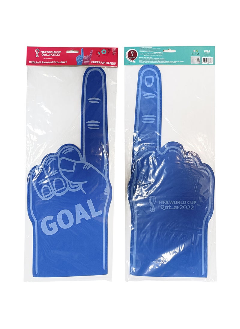 FIFA Foam Finger Team Color Cheerleading Hand Cheer Up Gesture Gloves Toy Photo Props For Sports Concert Party Favors Assortment x 1  - Image 5