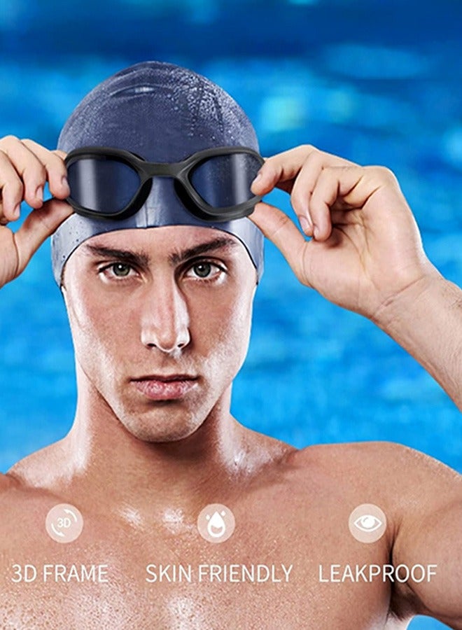 REVEX Professional Swimming Goggles Adult  Sports Swimming Eyewear Optical Lens HD Waterproof Anti Fog Big Frame Pool Glasses - Image 2