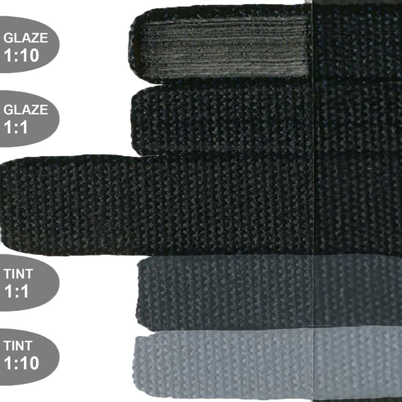 Golden Artist Colors OPEN Acrylic Paint - Carbon Black, 2 Fl Oz - Image 5