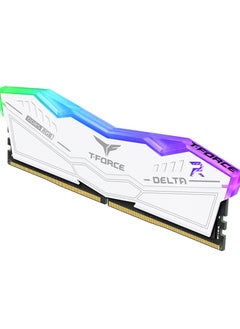 TeamGroup 64GB (2X32GB) 6000MHz DDR5 DESKTOP RGB GAMING RAM - WHITE  - Image 4