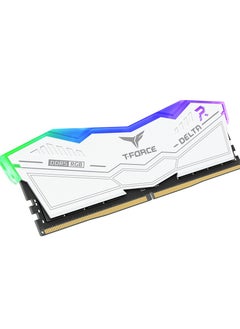 TeamGroup 64GB (2X32GB) 6000MHz DDR5 DESKTOP RGB GAMING RAM - WHITE  - Image 3