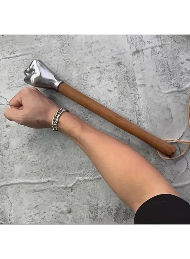 Multifunctional Hammer Heavy Duty Solid Stainless Steel Realistic Weighted Fist Tool - Image 1