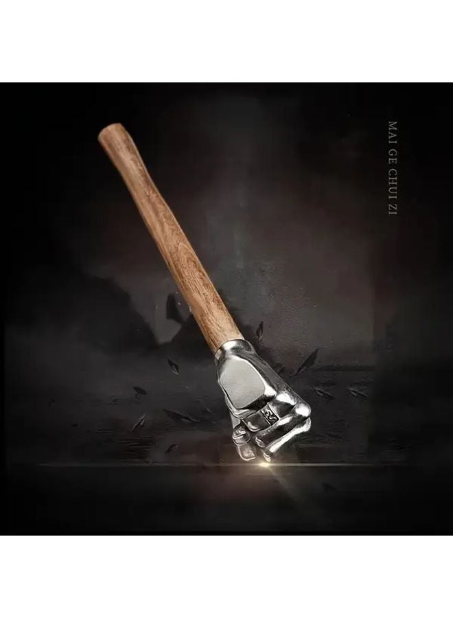 Multifunctional Hammer Heavy Duty Solid Stainless Steel Realistic Weighted Fist Tool - Image 2