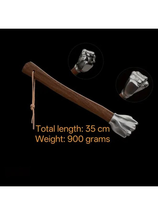 Multifunctional Hammer Heavy Duty Solid Stainless Steel Realistic Weighted Fist Tool - Image 3