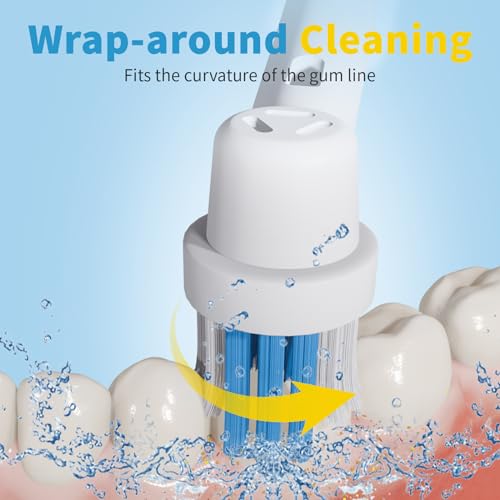 genkent 8 Pack Replacement Toothbrush Head Compatible with Oral B Toothbrush (Premium Packaging) - Image 5
