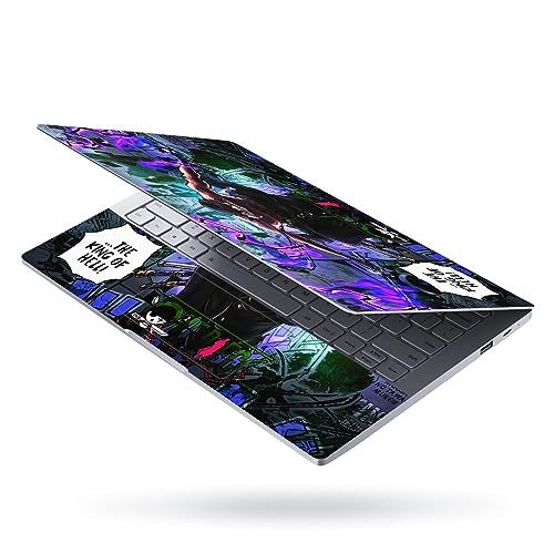 Finearts Full Body Laptop Skin Upto 15.6 inch Sticker Compatible for Dell/HP/Lenovo/Acer/Sony All Laptop Size Upto 14 to 15.6 Inch - The King of Hell Anime - Image 2