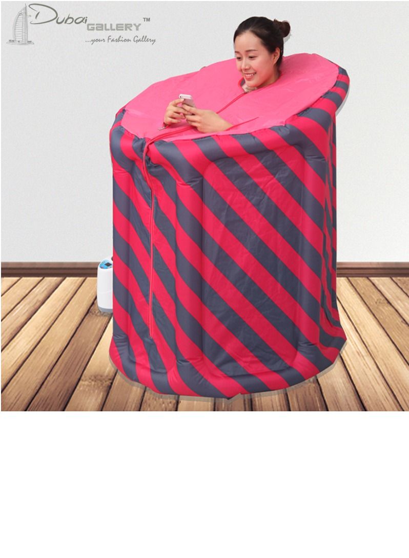 DubaiGallery Home Sauna Box Steam Spa Steam Sauna Tent Steamer Slimming Body Detox Treatment Insomnia 110-240V US EU UK Plug - Image 1