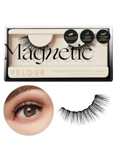 Velour Lashes Velour Magnetic Lashes False Eyelashes Lightweight Reusable Handmade Lashes Wear up to 30 Times Fake Eyelashes 100% Vegan Soft and Comfortable All Eye Shapes Stick It to Me  - Image 5