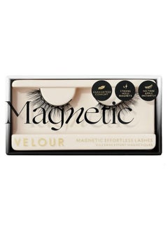 Velour Lashes Velour Magnetic Lashes False Eyelashes Lightweight Reusable Handmade Lashes Wear up to 30 Times Fake Eyelashes 100% Vegan Soft and Comfortable All Eye Shapes Stick It to Me  - Image 2