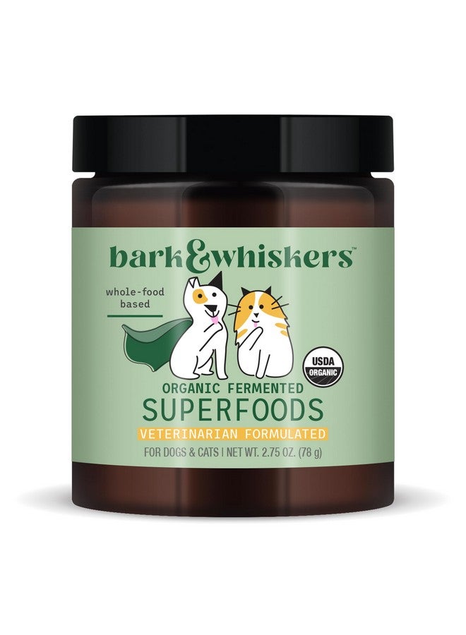 دكتور ميركولا طعام دكتور ميركولا العضوي المخمر للقطط والكلاب، ٧٨ غرامًا (٢.٧٥ أونصة) لكل عبوة، غير معدل وراثيًا، خالٍ من الغلوتين والصويا، عضوي معتمد من وزارة الزراعة الأمريكية - Image 1