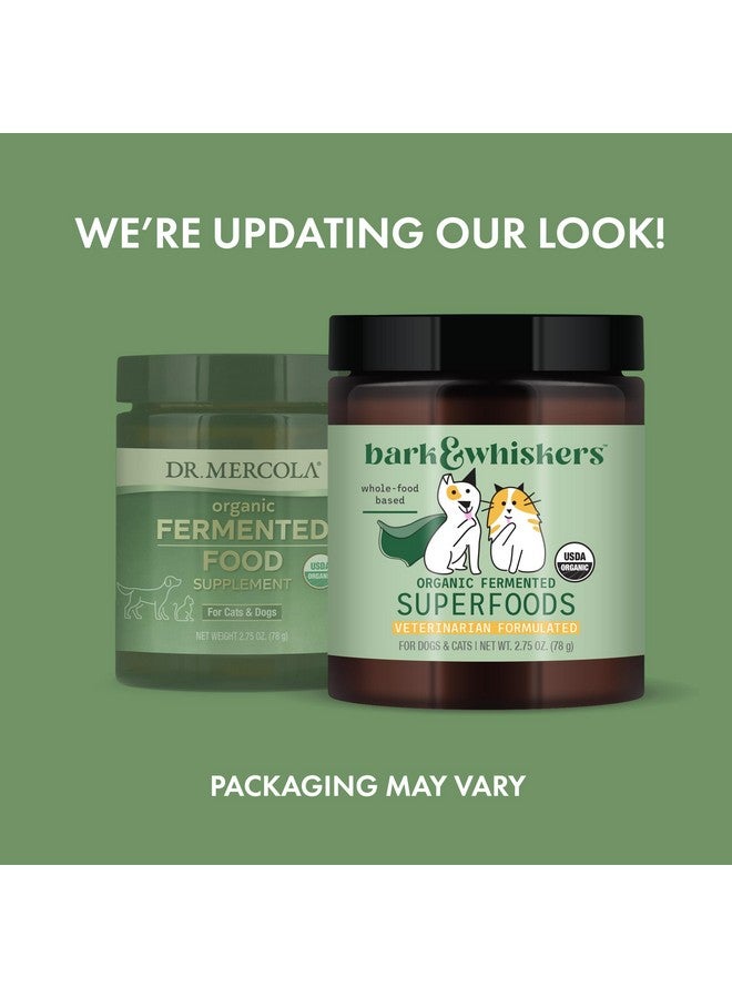 دكتور ميركولا طعام دكتور ميركولا العضوي المخمر للقطط والكلاب، ٧٨ غرامًا (٢.٧٥ أونصة) لكل عبوة، غير معدل وراثيًا، خالٍ من الغلوتين والصويا، عضوي معتمد من وزارة الزراعة الأمريكية - Image 2