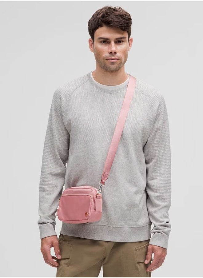 Lululemon - Everywhere Crossbody Bag – Compact and Convenient Belly Bag with Zippered Pockets, Easy-Access Exterior Pocket, and Interior Essentials Pocket for On-the-Go Storage, Pink - Image 1