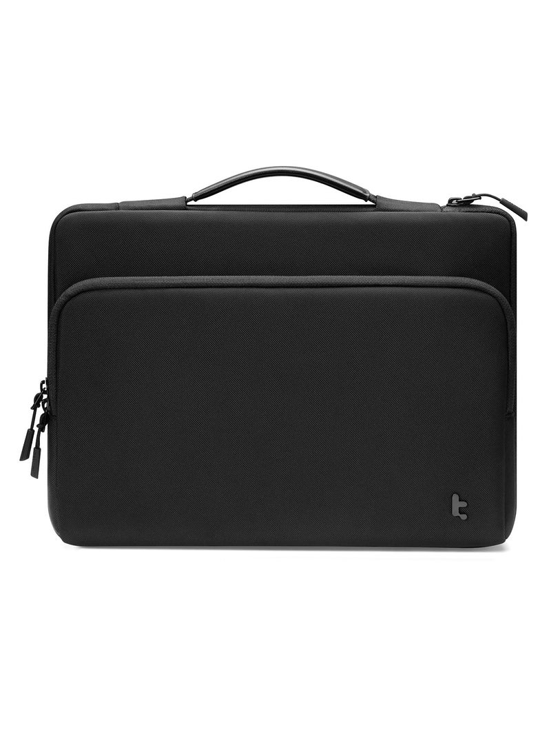Tomtoc Defender-A14 Eco-Friendly 16-Inch Laptop Briefcase – Slim, Shockproof Case with CornerArmor, Water-Repellent Recycled Fabric – Compatible with MacBook Pro 16" M4/M3/M2/M1  - Image 1