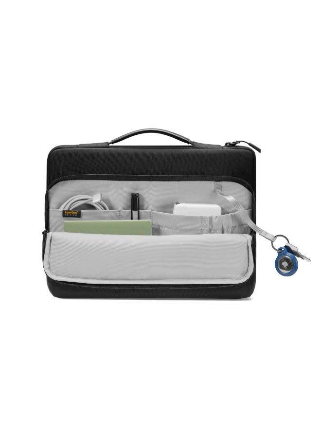Tomtoc Defender-A14 Eco-Friendly 16-Inch Laptop Briefcase – Slim, Shockproof Case with CornerArmor, Water-Repellent Recycled Fabric – Compatible with MacBook Pro 16" M4/M3/M2/M1  - Image 5