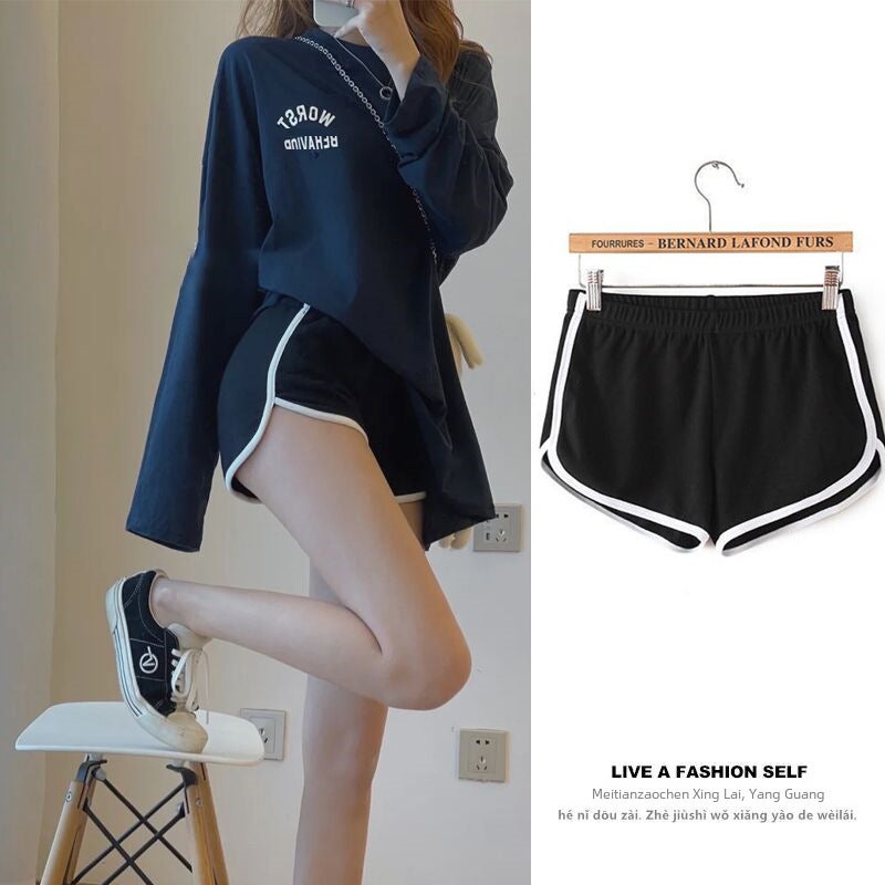 2023 Womens Casual Shorts Loose Summer White Pants  - Image 5