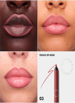 SEPHORA SEPHORA COLLECTION Colorful 8HR Longwear Transferproof Lip Liner 03 Touch Of Rose - Matte Classic Nude Pink – Waterproof Precision Lip Pencil in Soft Pink, 1.2g  - Image 2