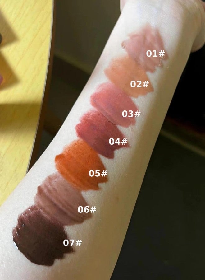 Cappuvini Moist Shiny Chocolate Lip Gloss | Long-Lasting Shine for Soft, Smooth, Subtle Glam | Glossy Finish with Moisture & Submissive Soft Lip Feel | Feather-Light, Non-Greasy | Trendy Nude, Pink, and Brown Shades | Light Texture Liquid Lipstick for Women & Teens (04# Black Tea, 3g) - Image 2