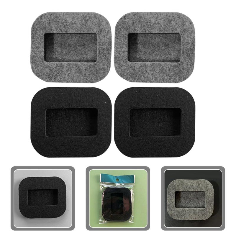 8 Pcs Non Slip Furniture Pads Felt Rubber Floor Protectors For Hardwood Floors - Image 4