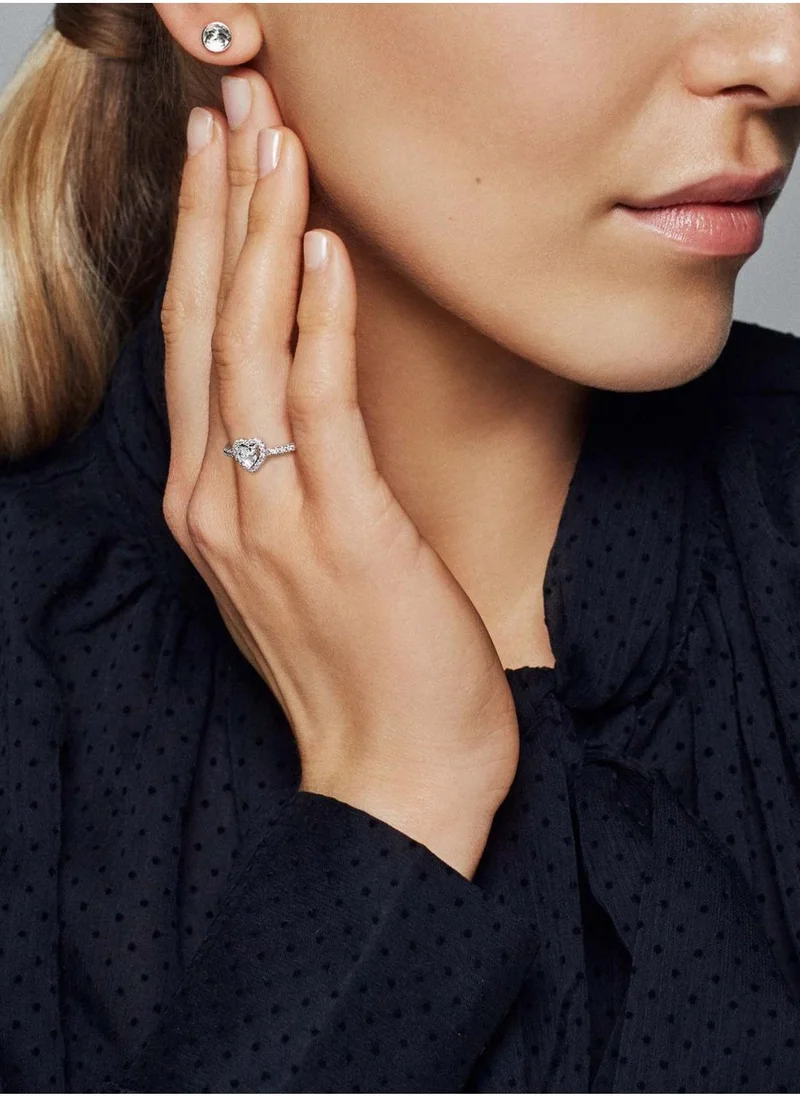 PANDORA Elevated Heart Ring