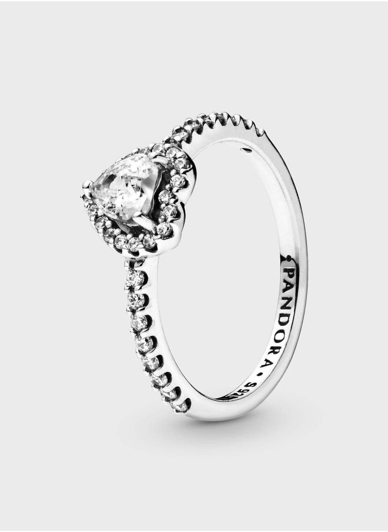 PANDORA Elevated Heart Ring - Image 1