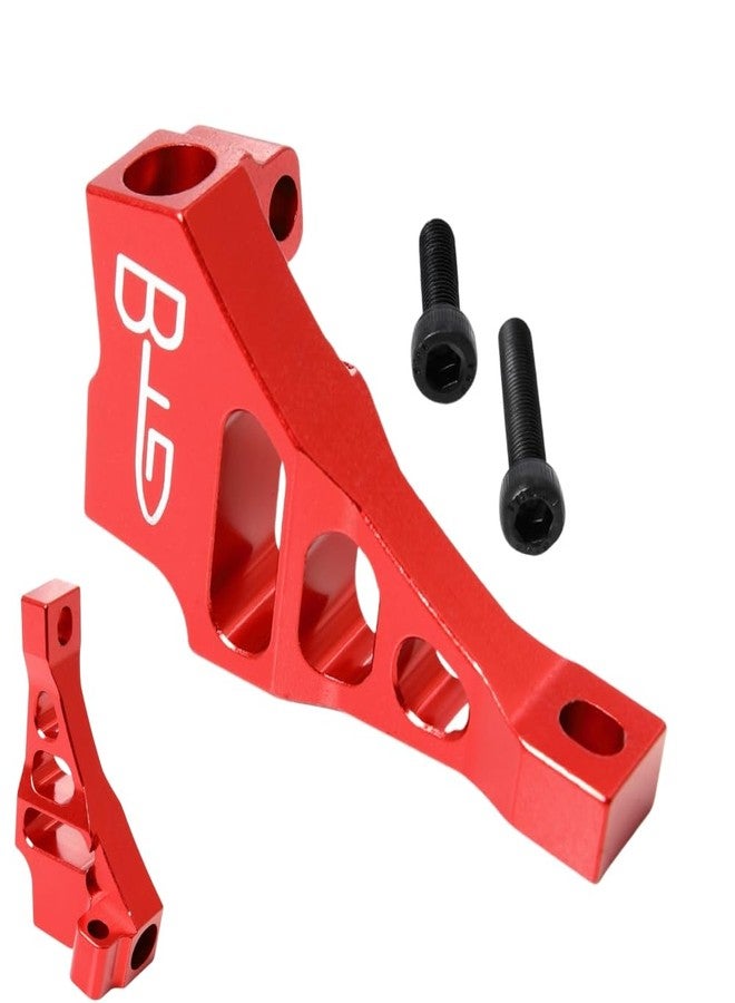 دعامة تثبيت محرك معدنية من الألومنيوم CNC من GTBRacing لسيارة التحكم عن بعد بمقياس 1/5 HPI KM Rovan Baja 5b ss 5t 5sc قطعة غيار ترقية (أحمر)