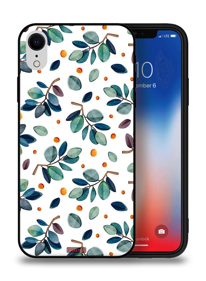Tolwak Apple iPhone XR Protective Case Leaves - Image 1