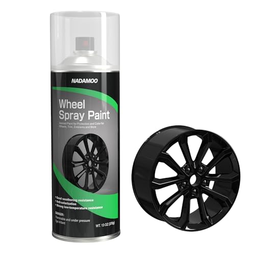 NADAMOO Aluminum Wheel Rim Paint Protective Clear Coat, Satin Finish, 1 Can, 13 Oz - Image 1