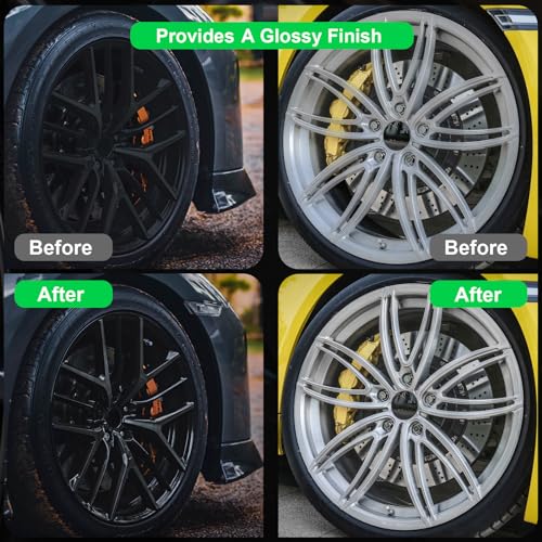 NADAMOO Aluminum Wheel Rim Paint Protective Clear Coat, Satin Finish, 1 Can, 13 Oz - Image 4