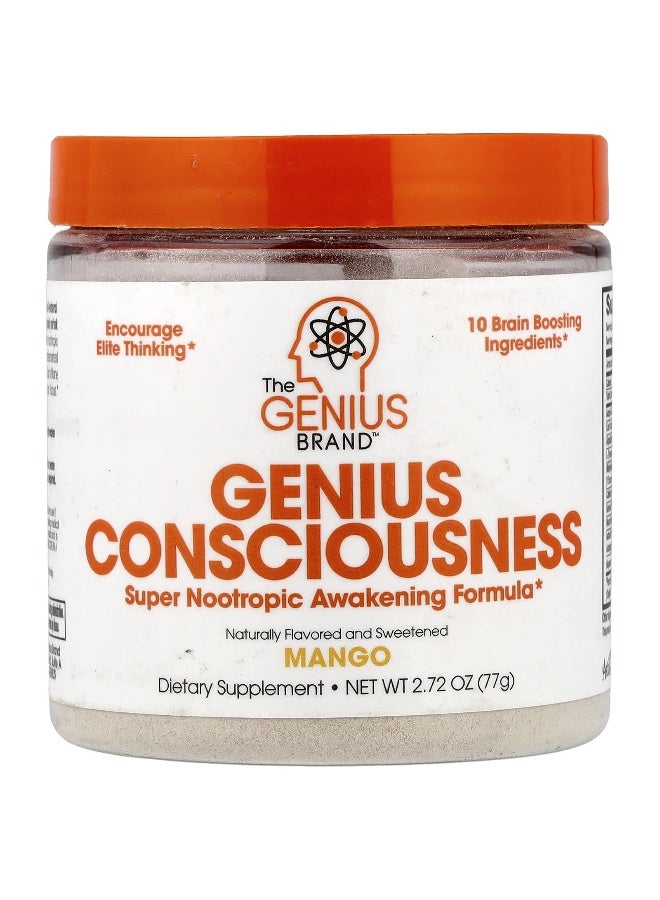 The Genius Brand, Genius Consciousness, Mango, 2.72 oz (77 g) - Image 1