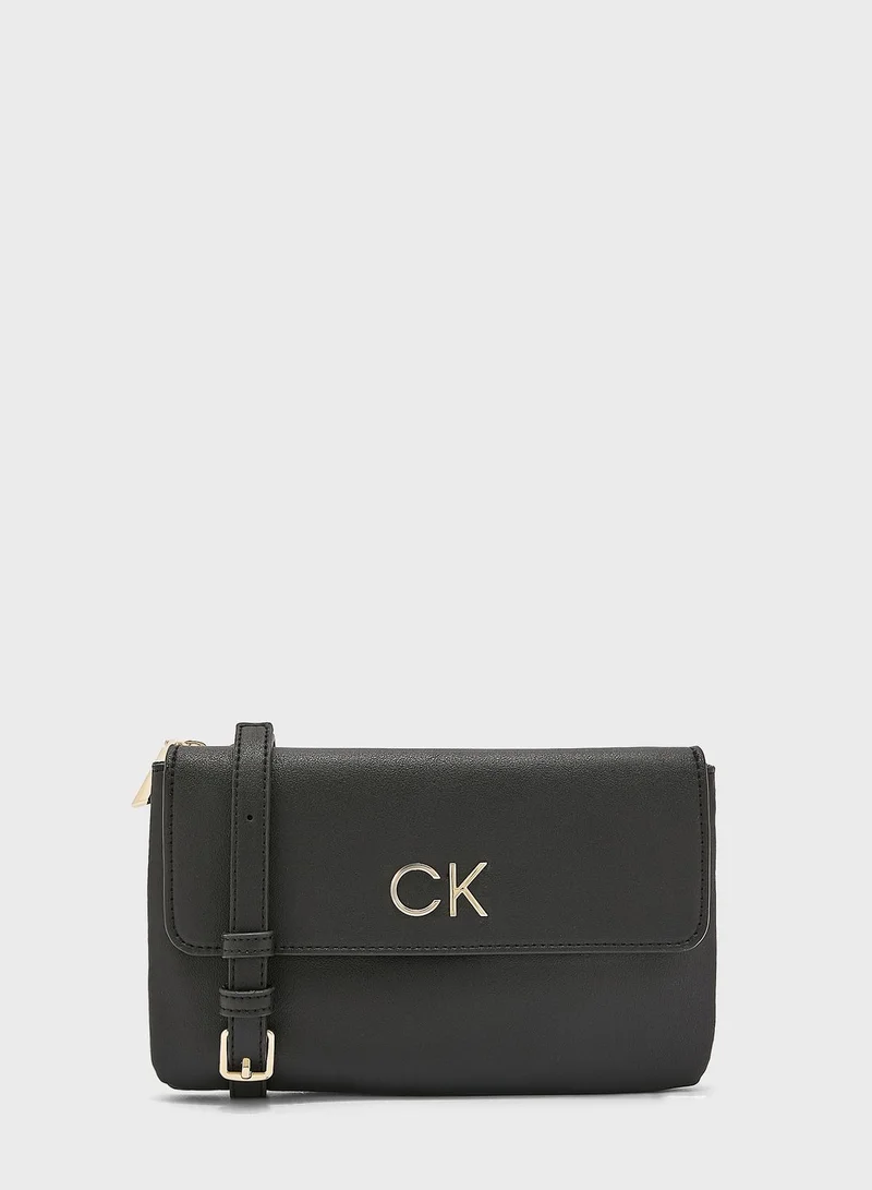 CALVIN KLEIN Logo Detailed Crossbody