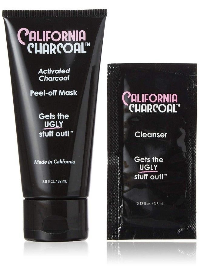 Bulbhead - California Charcoal Activated Charcoal Mask Blackhead Remover Pore Minimizer Deep Cleansing Black Mask (1 Pack) - Image 1