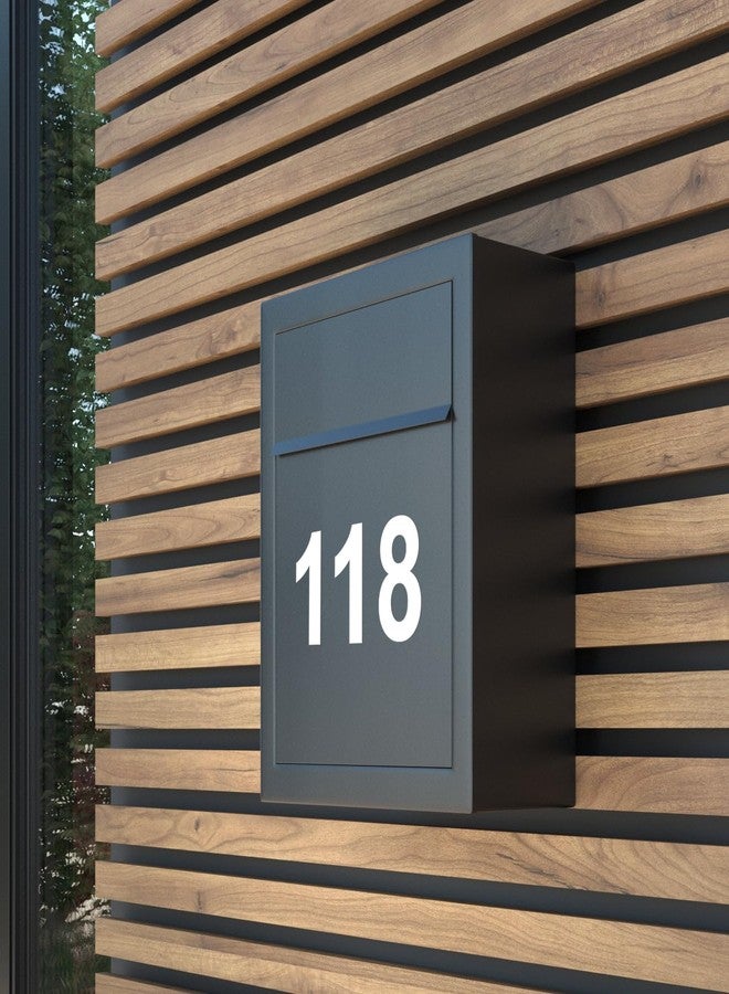OLADOT Reflective Mailbox Numbers Sticker Decal Die Cut Classic Style Vinyl Waterproof Number Self Adhesive 5 Sets (4" x 5 set) for Signs, Door, Cars, Trucks, Home, Business, Address Number (4inch, 5 sets) - Image 4