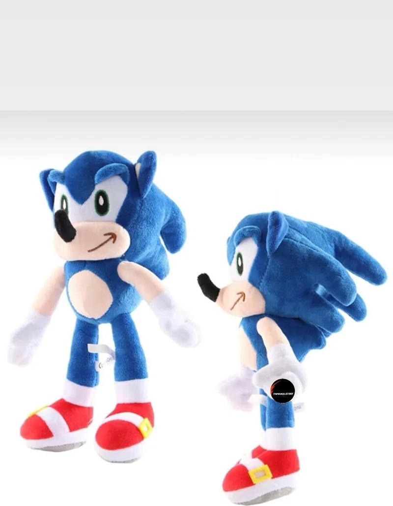 Toprock Store Sonic Plush Giant Size 50CM Boom Hedgehog Friends Figure Plush Toy Large Size Amy Rose