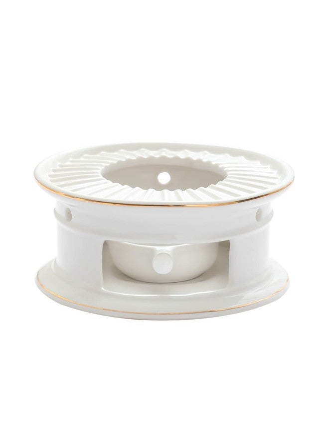CHENP.HMC Teapot Warmers Ceramic Teapot Warmer Coffee and Milk Tea Warmer Tea Set(with Candle Hold) - Image 1