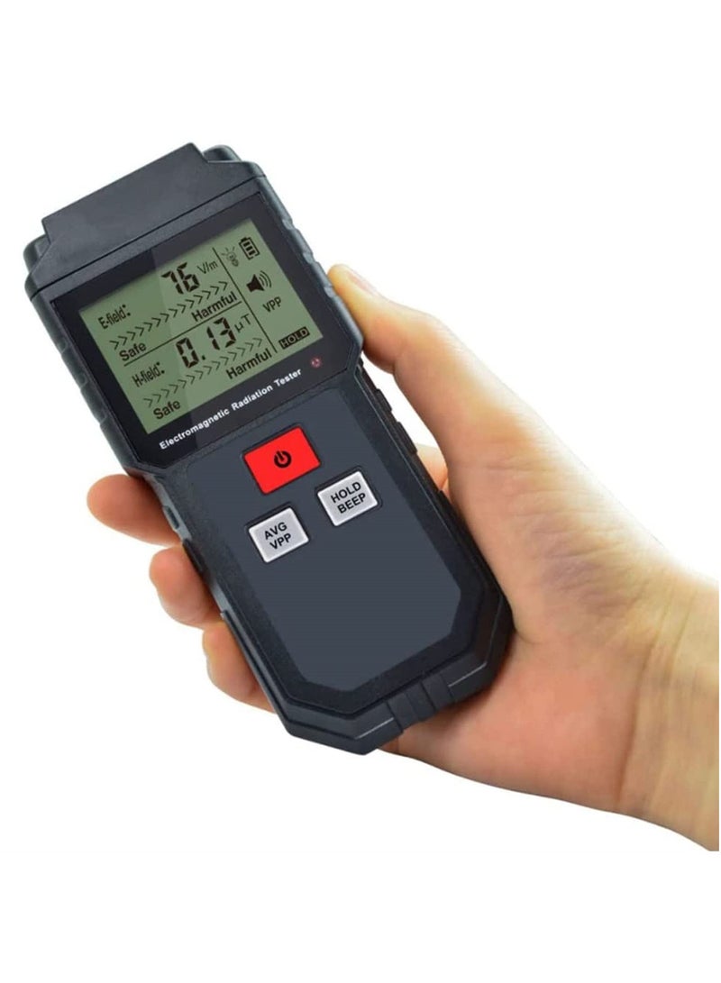Barakah Portable Geiger Counter Nuclear Radiation Detector, Digital Dosimeter Monitor with High Sensitivity and Alarm, Nuclear Radiation Detection Device - Image 1