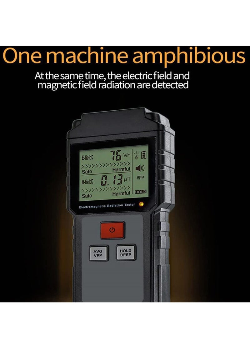 Barakah Portable Geiger Counter Nuclear Radiation Detector, Digital Dosimeter Monitor with High Sensitivity and Alarm, Nuclear Radiation Detection Device - Image 3