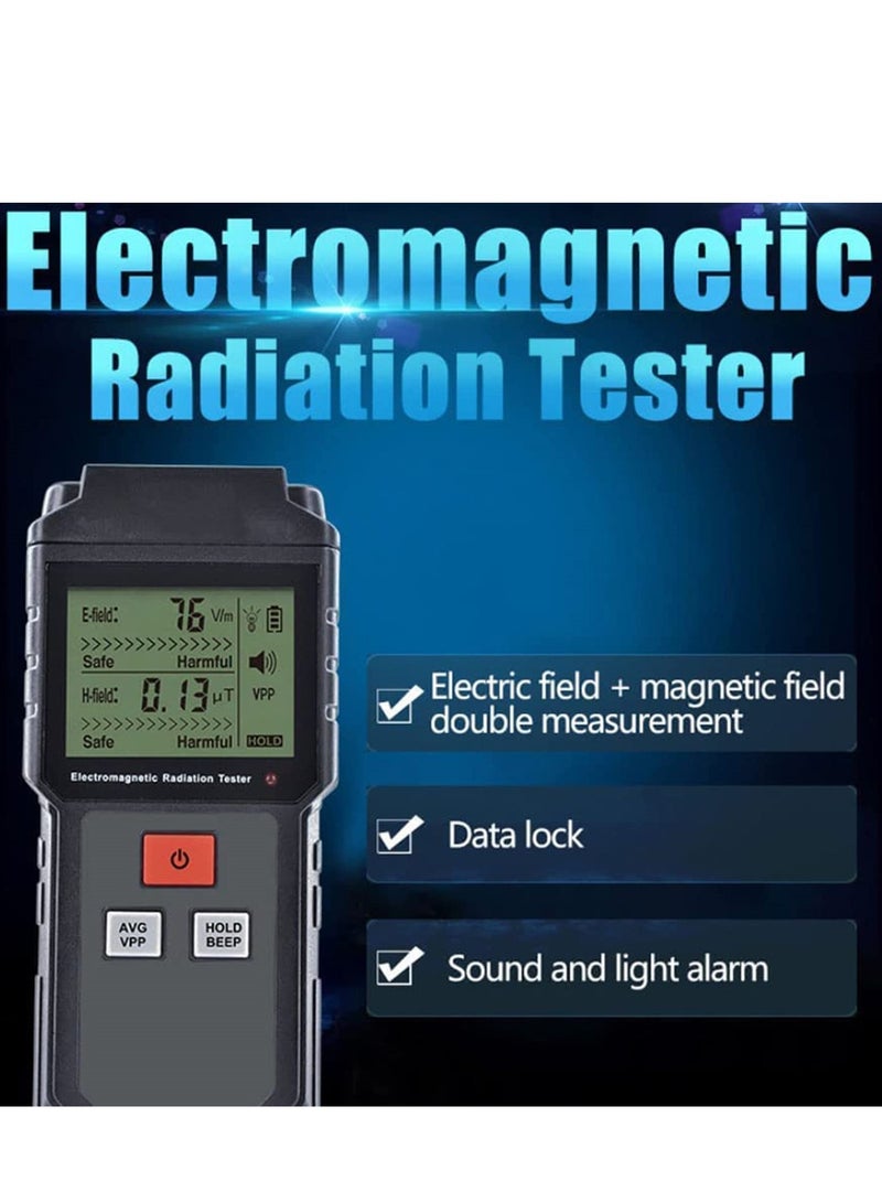 Barakah Portable Geiger Counter Nuclear Radiation Detector, Digital Dosimeter Monitor with High Sensitivity and Alarm, Nuclear Radiation Detection Device - Image 2