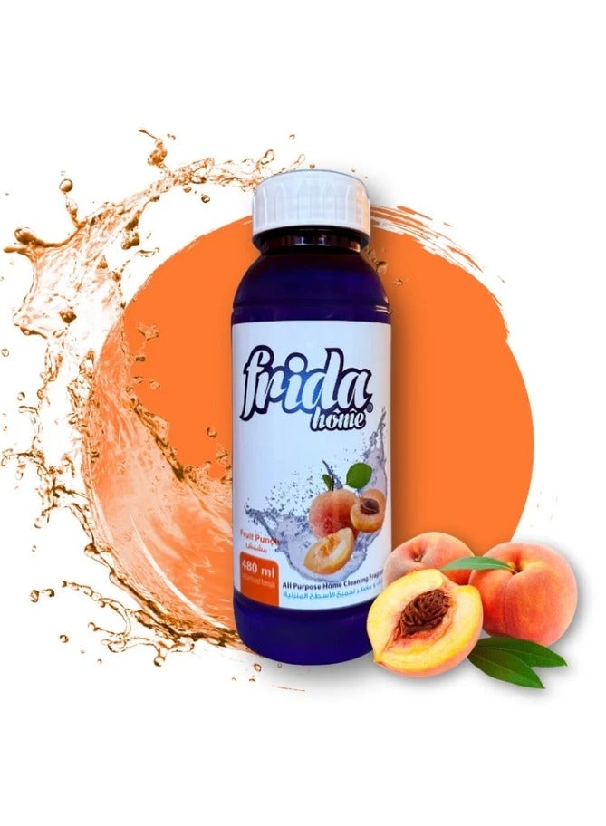 فريدا منظف ​​منزلي متعدد الأغراض برائحة الفواكه، 480 مل - Image 3