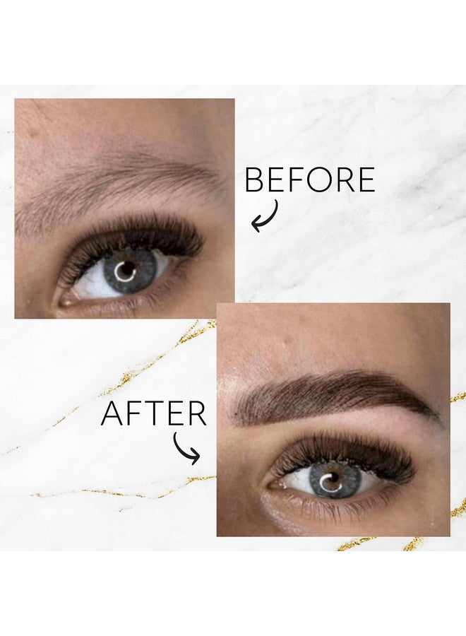 Delia تلوين حواجب جل احترافي من كوزمتيكس برو لون 3.0 بني داكن خالي من الأمونيا 0.5 أونصة - Image 4