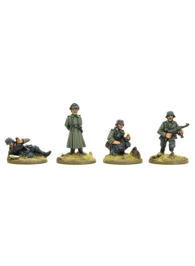 Warlord Games Blitzkrieg German Support Group - 28mm Scale Metal Miniatures for Bolt Action Highly Detailed World War 2 Miniatures for Table-top Wargaming - Image 2