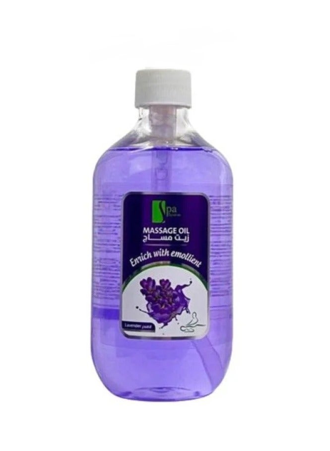 Spa System Massage Oil 500 ml - Lavender