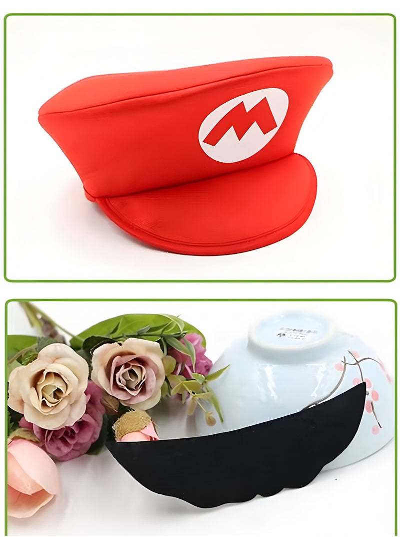 3 Piece Set Super Mario Costume  Cosplay Costume for Girls - Image 4