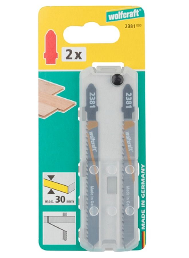 ولفكرافت طقم شفرات اركت 2 قطع  طرفين طول 116مم والف كرافت - Image 1