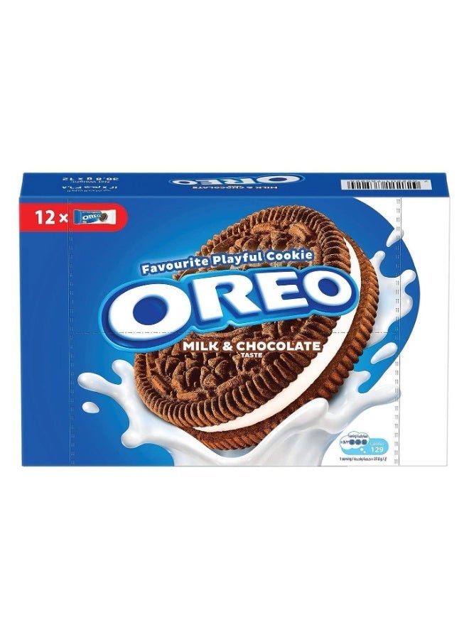 أوريو بسكويت أوريو بالحليب والشوكولاتة - Image 2