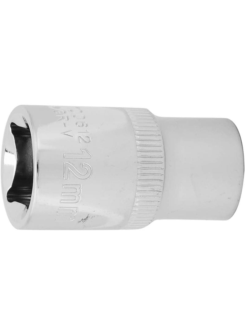 GGOOT Repair Tool 12mm Metric Hex Socket Tool, Chrome Vanadium Steel Bolt Nut Removal Tool, CRV Socket for Hardware and Repair, Sleeve  - Image 3