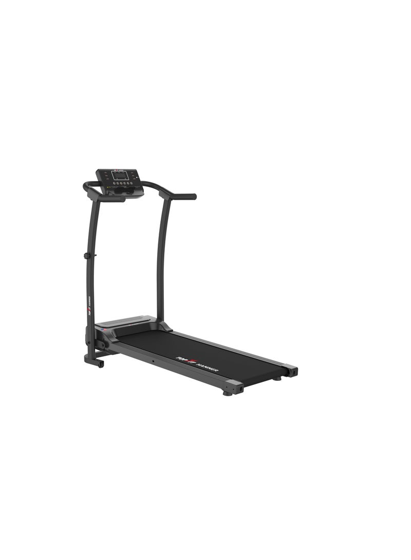 جهاز مشي قابل للطي هامر MT-111 بمحرك 2 حصان سهل التخزين لتمارين اللياقة البدنية من توب فيت التركيب يمكنك تركيبه بنفسك أسود - Image 2