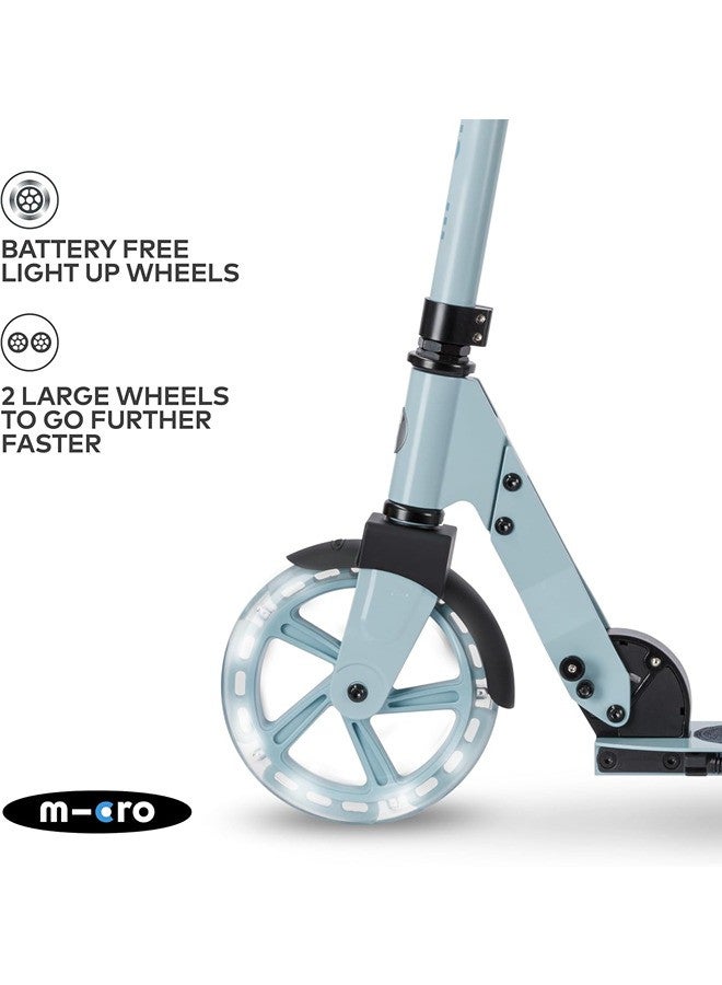 Micro Scooters | Cruiser LED Children's Scooter | Handlebar Adjustable | Lightweight | Light Up Wheels | Foldable | 6-12yrs | Boys & Girls - Image 3