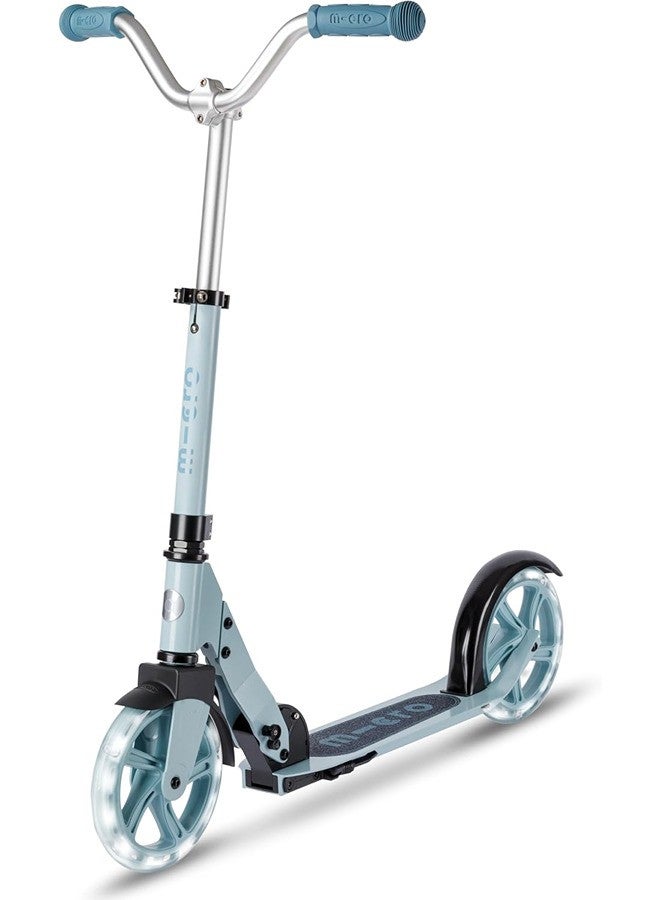 Micro Scooters | Cruiser LED Children's Scooter | Handlebar Adjustable | Lightweight | Light Up Wheels | Foldable | 6-12yrs | Boys & Girls - Image 1