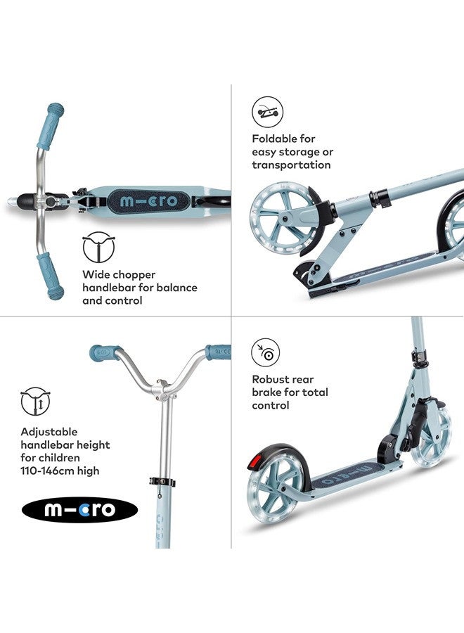 Micro Scooters | Cruiser LED Children's Scooter | Handlebar Adjustable | Lightweight | Light Up Wheels | Foldable | 6-12yrs | Boys & Girls - Image 4